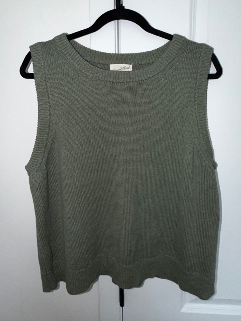 Universal Thread Women’s XXL Olive Green Knit Sweater Tank Top